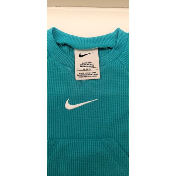 Dusty Cactus Nike Newborn Onesie Jumper Overalls Baby Clothes 6-9 Months New - Picture 6 of 7